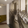 Ristorante La Fabbrica - allestimento grafico Beps'n Peps per conto di EtaBeta Soc.Coop.Arl - Torino