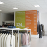 Negozi Facis - allestimento grafico  Beps'n Peps per conto di CTM Srl - Torino