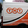 Fideus TNT DHL - brandizzazione integrale - Beps'n Peps per conto di IVECO Spa - Torino