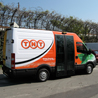 Fideus TNT DHL - brandizzazione integrale - Beps'n Peps per conto di IVECO Spa - Torino