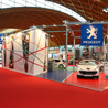 Stand Peugeot Tuning My special car  Rimini - Beps'n Peps Progetto grafico pareti uffici per Global Design Studio Srl Torino
